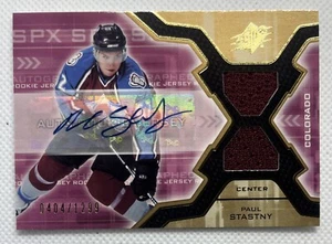 2006-07 SPx Rookie Auto Jersey /1299 Paul Stastny #186 Rookie Auto RC - Picture 1 of 2