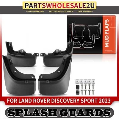 Protector contra salpicaduras de guardabarros delantero y trasero 4 piezas para Land Rover Range Rover Sport 2023 Foto 1 de 4