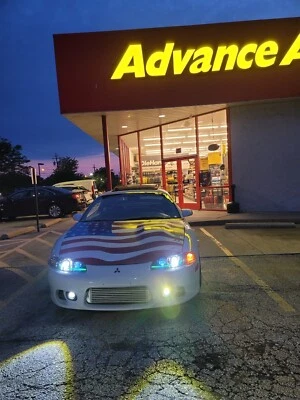 1997-1999 Mitsubishi Eclipse 2G Fog Light Set VRSF Intercooler Friendly - Image 1 of 4