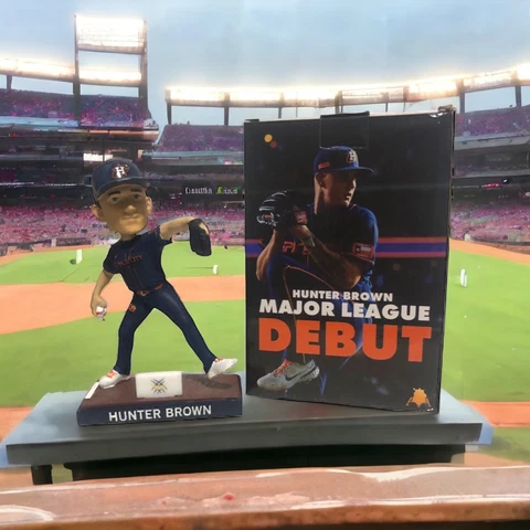Houston Astros Space City Hunter Brown MLB Baseball Debut Bobblehead SGA 6/18 Cover