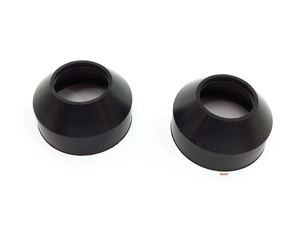 2 Pack Front Fork Dust Seals Boots Fits 33mm Tube - Honda Kawasaki Suzuki Yamaha - Image 1 of 1