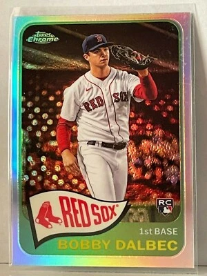 BOBBY DALBEC 2021 Topps Series 2 Chrome Redux #TH65-9 Rookie RC Boston Red Sox - Image 1 of 2