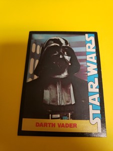 VINTAGE STAR WARS #5 DARTH VADER WONDER BREAD TRADING CARD, 1977