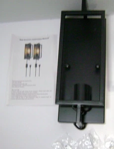 Industrial Wall Sconces Black Modern Indoor Wall Lanterns Set of 1 - Picture 1 of 3