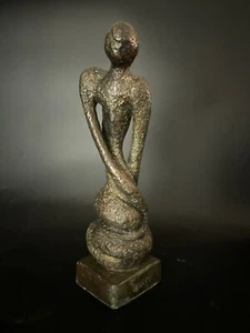 Statue abstraite en Bronze de Gallo - "L' Homme poulpe" 42 cm - Picture 1 of 5