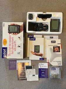 Palm Pilot 5000 First Gen U.S. Robotics PDA Organizer - complete, original box - Photo 1 sur 10