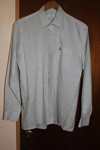 Camisa de vestir a rayas Cocci Lorenzo Camiceria para hombre talla 40 33 - Imagen 1 de 8