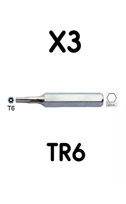 T6H Torx TR6 Security Screwdriver Bit Opening for Apple Mac mini Late 2014 4mm B - Image 1 of 4