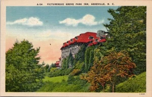Postkarte Grove Park Inn Ashville N C - Bild 1 von 2