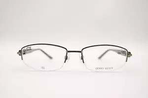 Gerry Weber GW-1044 Black Turquoise Braun half Rim Glasses Frames New - Picture 1 of 6