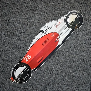 Large 38" SO-CAL Speed Shop Steel Metal SIGN vtg Belly Drop Tank Bonneville SCTA - Picture 1 of 6