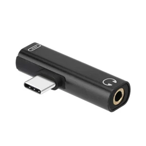 Type-C to 3.5mm Jack AUX Audio Headphone USB-C Charging Adapter Splitter Cable - Picture 1 of 17