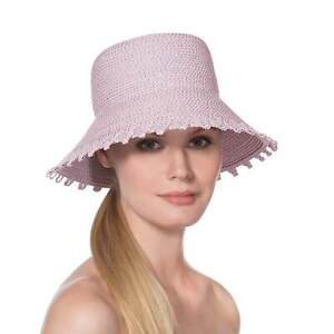 Authentic NWT Eric Javits Designer NYC Women's Hat - Eloise in Opal