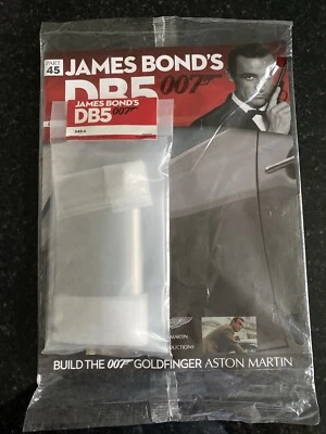 BUILD YOUR OWN EAGLEMOSS JAMES BOND 007 1:8 ASTON MARTIN DB5 ISSUE 45 + PARTS - Image 1 of 2
