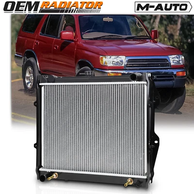 Radiador de aluminio 945 OE repuesto apto para Toyota 4Runner/pickup 1984-1995 AT/MT Foto 1 de 4