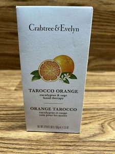 CRABTREE & EVELYN Tarocco Orange Eucalyptus & Sage Hand Therapy 3.5 oz New - Picture 1 of 7