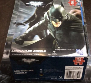 Cardinal The Dark Knight Rises Lenticular Puzzle 100 Pieces Batman Catwoman - Picture 1 of 7