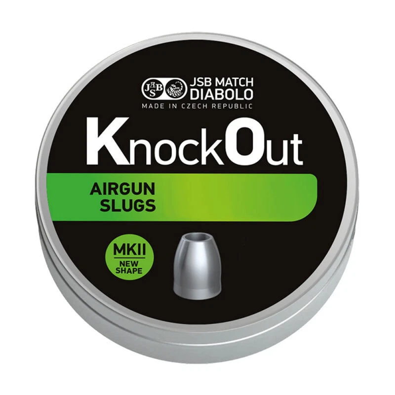 JSB Knockout Luftgewehr Schnecken 0,25 MKII 6,35mm 33,4gr - Mehrfachkauf - Bild 1 von 1