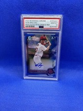 2022 Bowman Chrome Baseball Won-Bin Cho  HTA Blue Choice Refractor/150 PSA 10!