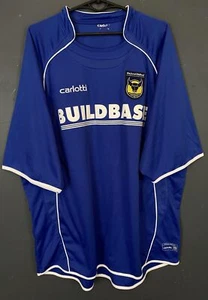 MEN'S FC OXFORD UNITED 2005/2006 AWAY SOCCER FOOTBALL SHIRT JERSEY SIZE 3XL XXXL - Picture 1 of 8