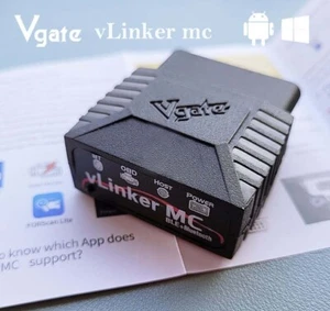 vLinker MC BT 3.0 Scanner OBD2 Tool Car Diagnostic Adapter for Android Windows - Foto 1 di 12