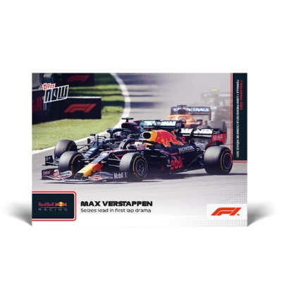 Max Verstappen Red Bull 2021 Topps Now Formula 1 F1 Card #69 Victory in Mexico - Image 1 of 2