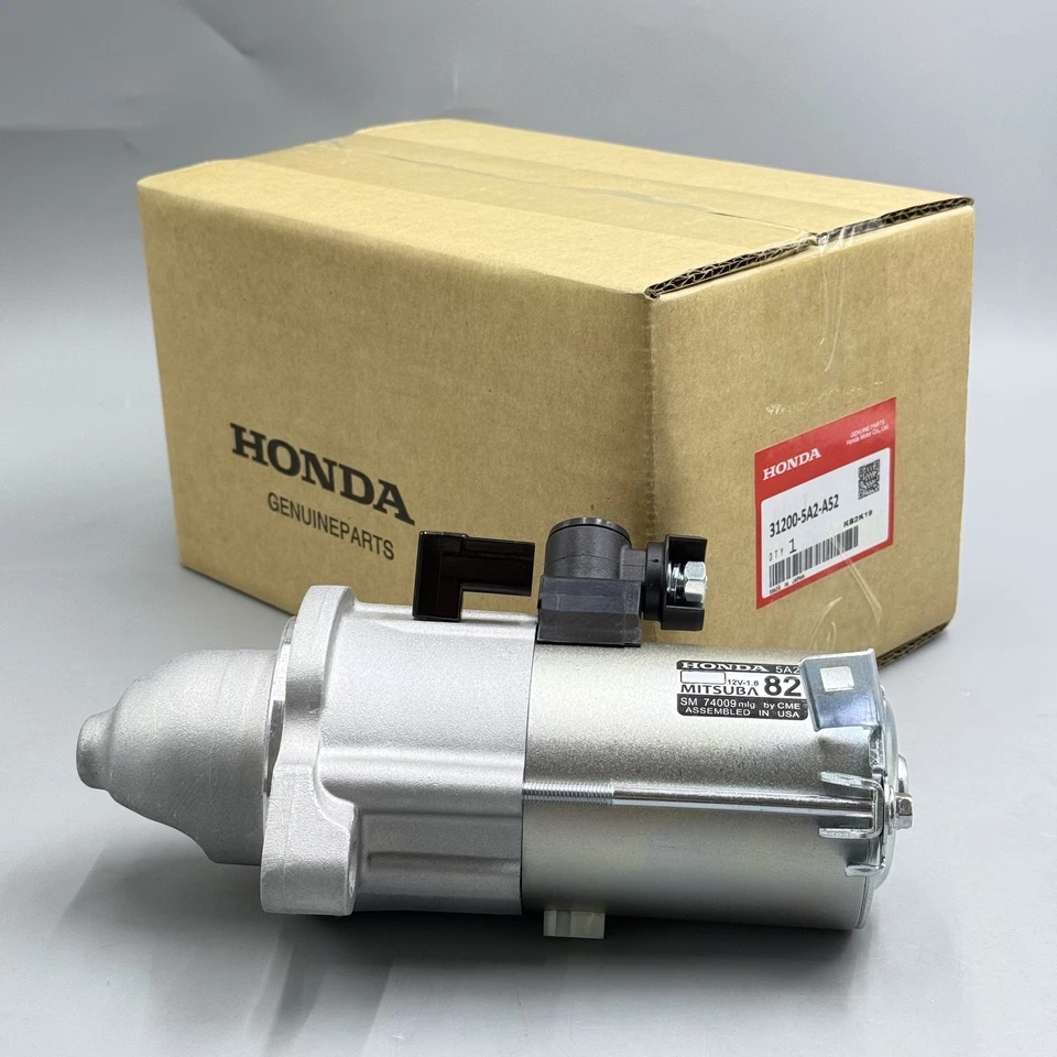 OEM Genuine Honda 31200-5A2-A52 Starter for Honda Accord 2.4 Automatic 2013-2017 Foto 1 de 4