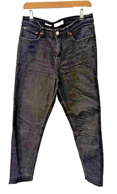 MNG Mom Jeans Size 12  W32” L26” Black Denim Women’s - Image 1 of 4