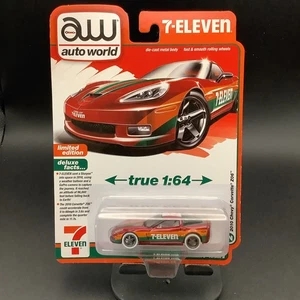 Chevy Corvette Z06 2010 ultra rojo exclusivo Auto World 7-11 2024  - Imagen 1 de 2