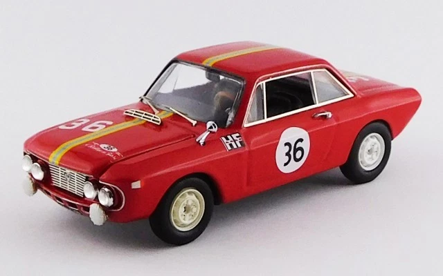1:43 Best Lancia Fulvia Hf 1.3 Coupe #36 Winner Rally Sanremo 1966 Cella BE9650 - Immagine 1 di 2