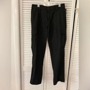 Pantalones cargo Dickies para hombre negros rectos de algodón polietileno nuevos con etiquetas 34 - Imagen 1 de 10