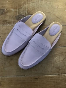 Neu ohne Karton Sperry lila lavendel Leder Pantolette Slipper Halbschuhe/NEU Damengröße 9 - Bild 1 von 10