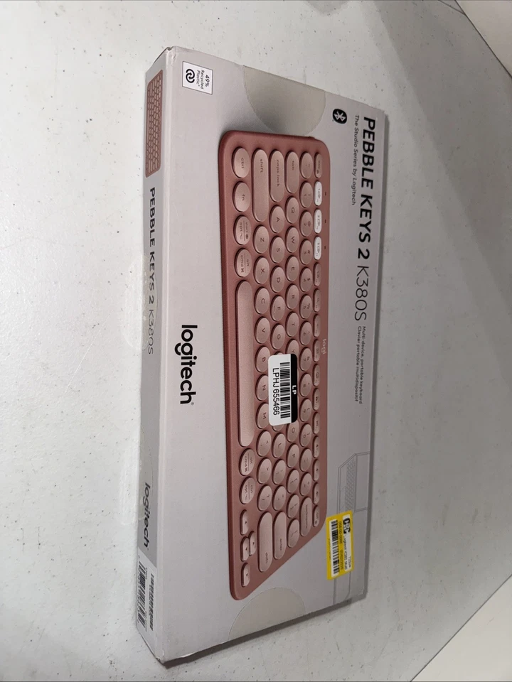Logitech K380 Bluetooth Scissor Keyboard - Rose