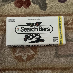 2025 AI Google Search Bar Tony’s Chocolonely Collab LIMITED EDITION 70% Dark Rarität - Bild 1 von 6