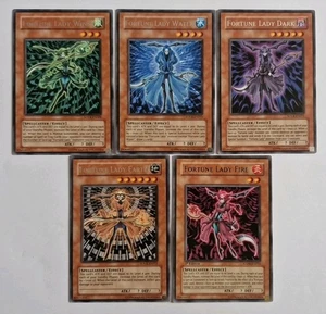 FORTUNE LADY Wind/Water/Dark/Earth/Fire Rare SOVR-EN009/010/011/012 & ANPR-EN011 - Picture 1 of 7
