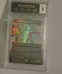 PCG 9 Mint Terra, Magical Adept FOIL Final Fantasy Amano MTG Magic the Gathering - Picture 1 of 4