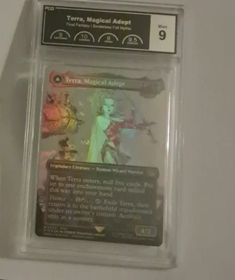 PCG 9 Mint Terra, Magical Adept FOIL Final Fantasy Amano MTG Magic the Gathering - Image 1 of 4