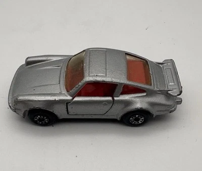Matchbox Superfast No. 3 Porsche Turbo Silver 1978 Lesney Made In England - Image 1 of 4