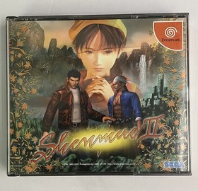 Shenmue II Sega Dreamcast Japan NTSC-J 4 Disc Set w Manual Case HDR-0164