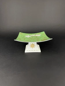 Villeroy Boch ciotola con base piatto da portata Natale stella cadente verde - Foto 1 di 9