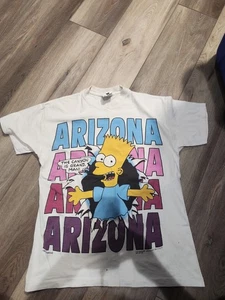 Vintage 1991 ARIZONA Bart Simpson T-Shirt Size Medium - Picture 1 of 5