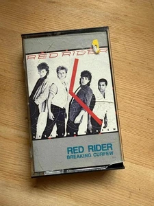 Red Rider - Breaking Curfew Cassette Tape VG+ C27 - Picture 1 of 2