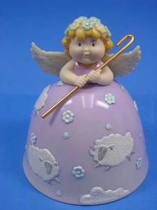 Xmas Closeout Echoes Last Stock Home Decor 4.25" Angel Bell #Z210251 - Picture 1 of 9