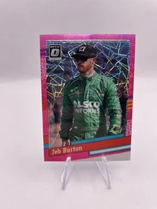 Jeb Burton 2024 Donruss Racing Optic #107 Pink Velocity /79 - Picture 1 of 2