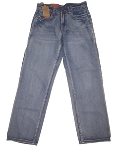 NEW Bailey's PT 30x30 Men's Straight Jeans Blue Medium Wash Denim Pants - Picture 1 of 12