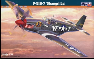 U.S.A.F. Caccia P-51B-7 "Shangri La" # scala 1:72 # MISTERCRAFT C-50 - Foto 1 di 6