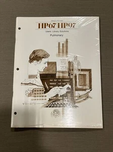 HP-67/HP-97 Benutzerbibliothekslösungen: Lunge, NEU - Bild 1 von 1