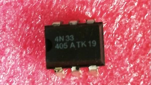 4N33 PHOTODARLINGTON OUTPUT, HIGH GAIN - 100 PEZZI - Foto 1 di 1