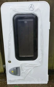 Swift Hartal R/H caravan door window top half White 73.2217.8206 - Picture 1 of 2