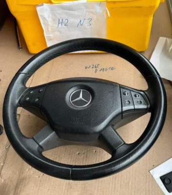 MERCEDES BENZ B-KLASSE W245 Lenkrad LEDER Multifunktion A1698207810 61821180F - Bild 1 von 4